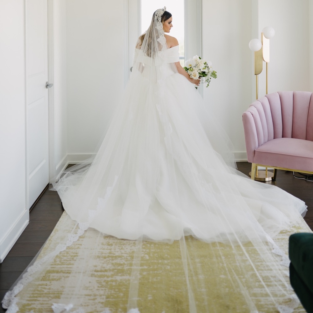 Vera Wang Custom Wedding Dress